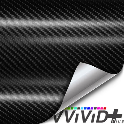 VViViD+ Black True R Carbon Fiber