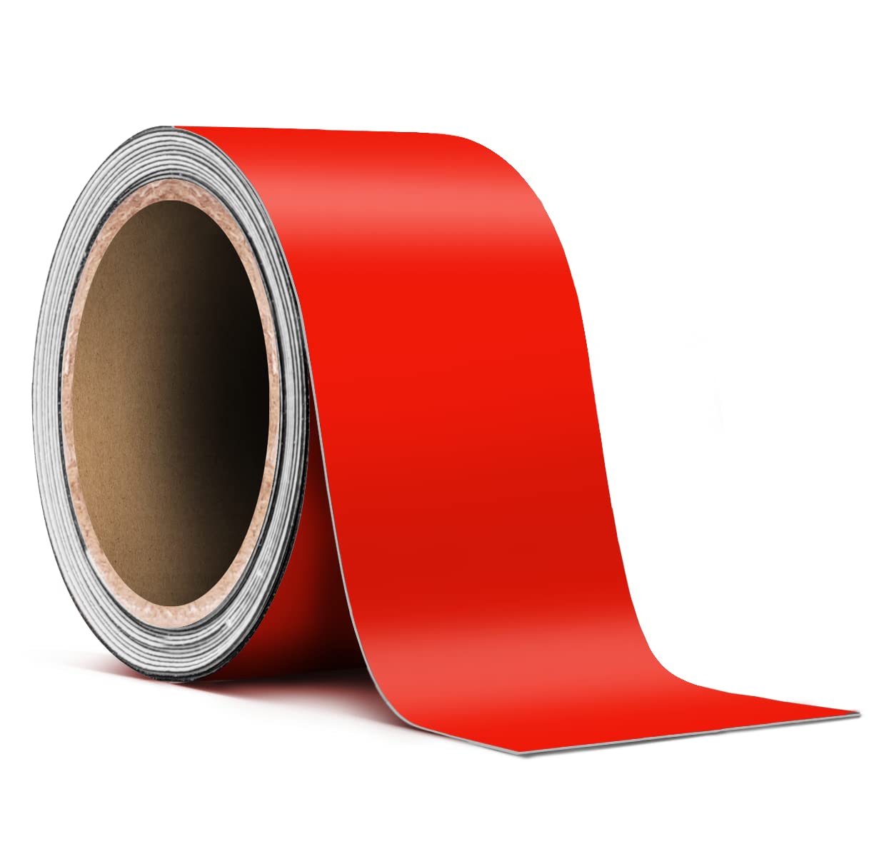 Matte Red Tape Roll for Chrome Deletes 2 Inch Thick