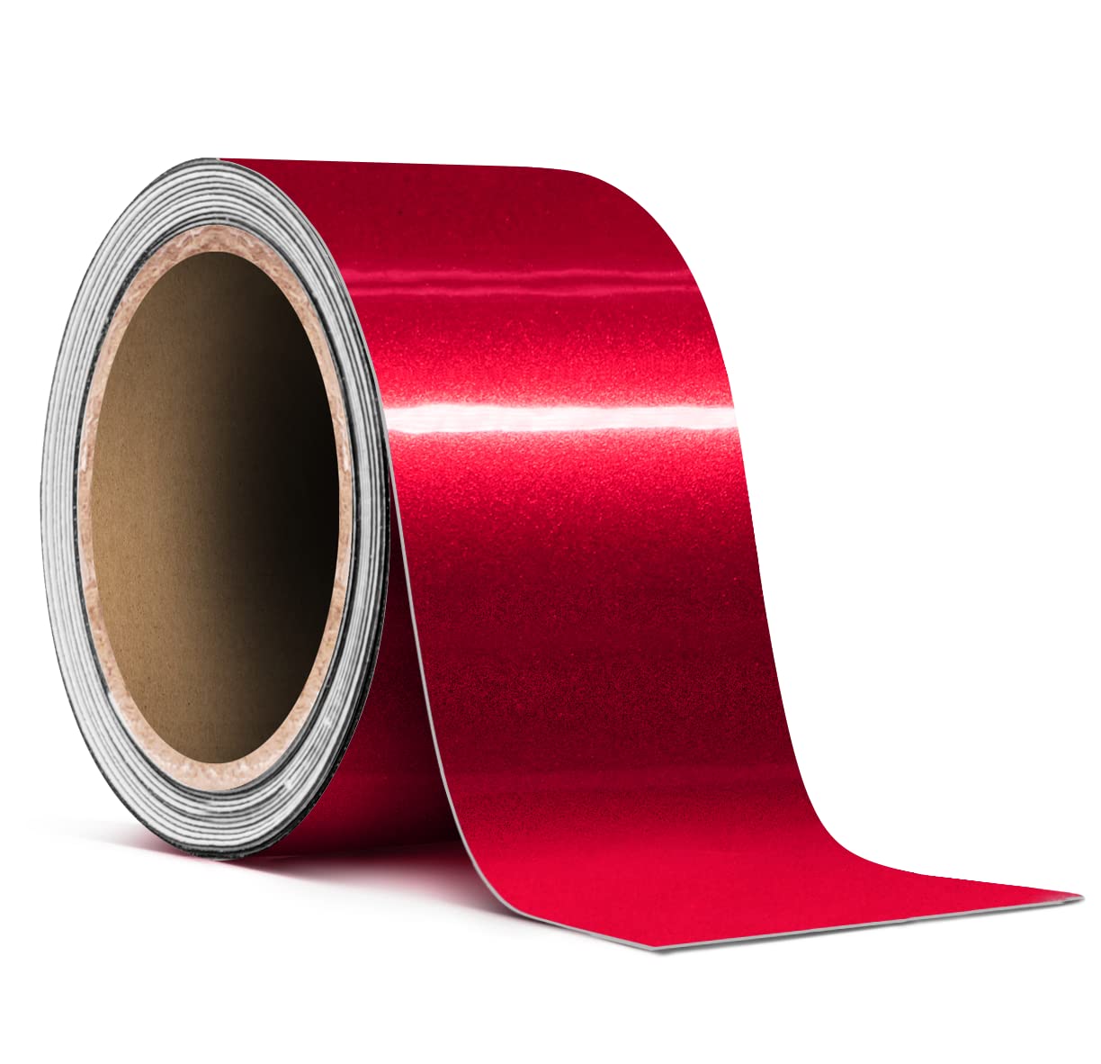 Metallic Red Tape Chrome Deletes 2 Inch Thick