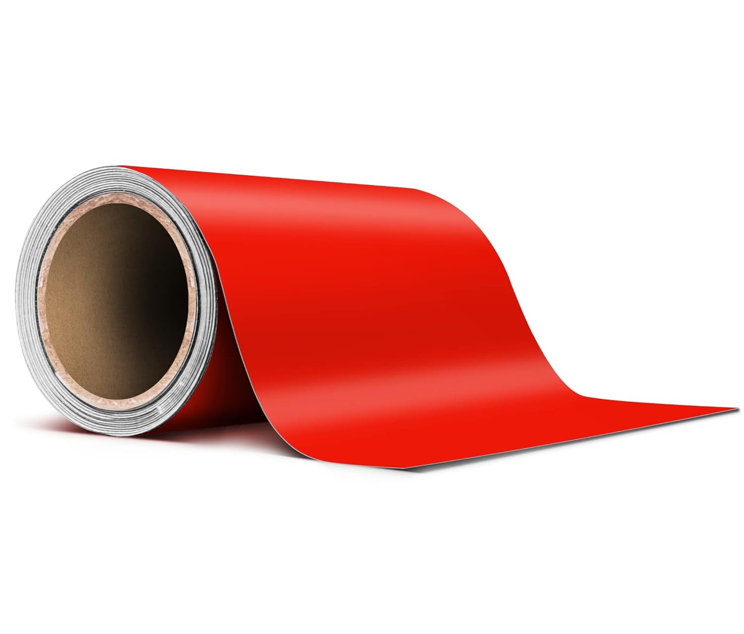Matte Red Tape Roll for Chrome Deletes 4 Inch Thick