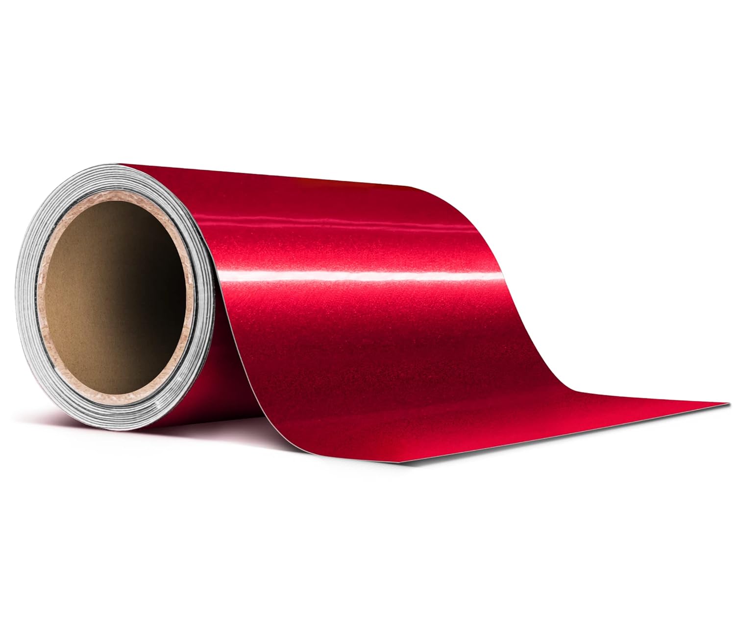 Metallic Red Tape Chrome Deletes 4 Inch Thick