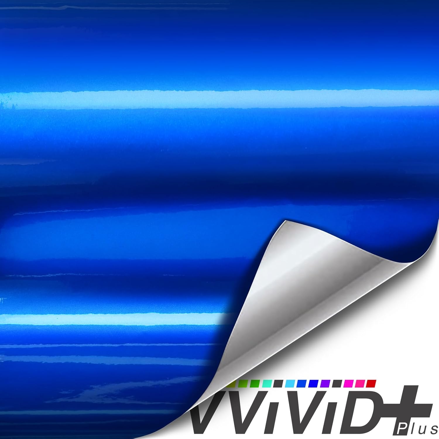 Liquid Metal Brilliant Blue Vinyl Wrap | VViViD | The VViViD Shop