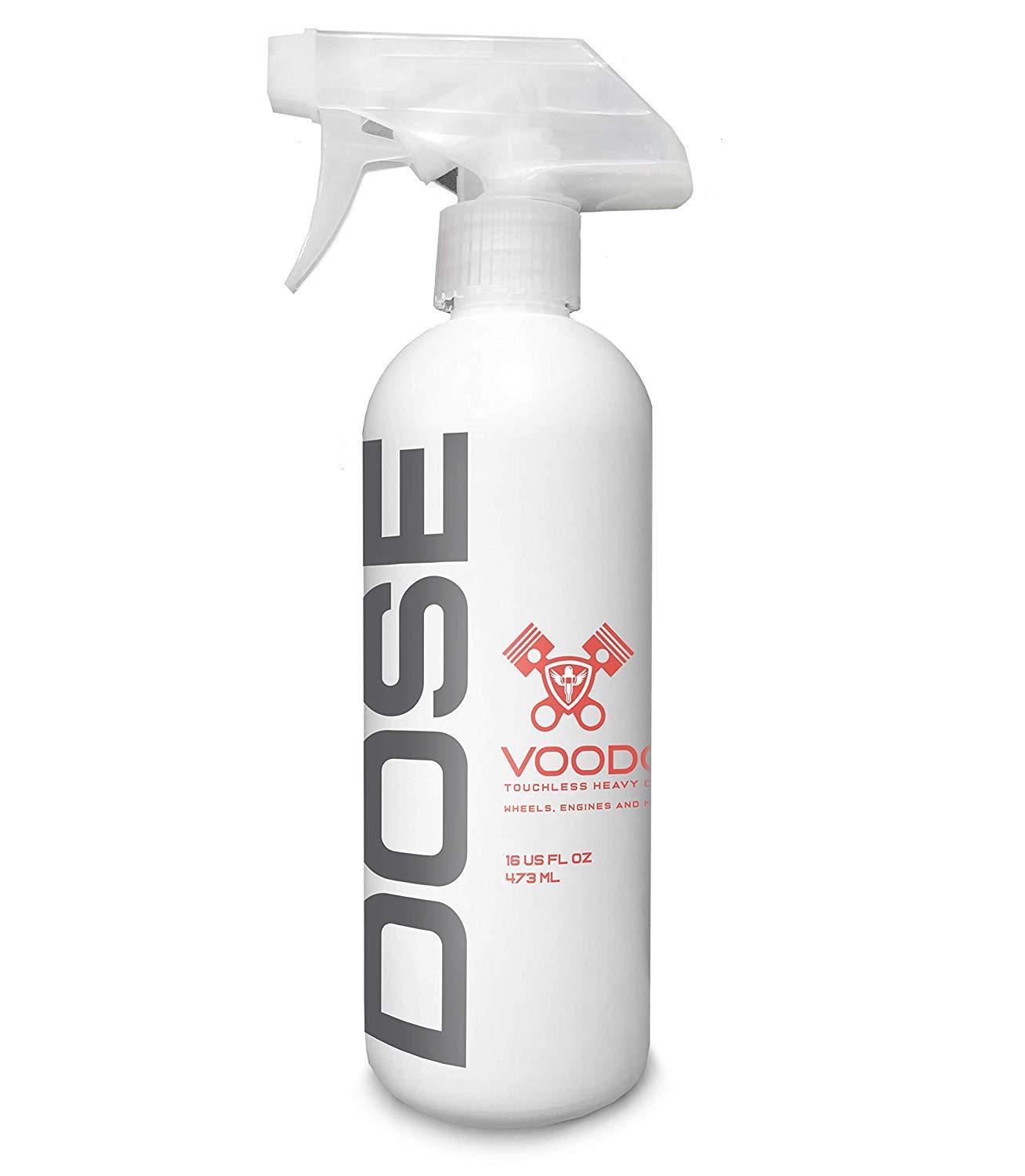 DOSE Voodoo Touchless Heavy Cleaner for Wheels, Engines and More 16 Ounce Bottle (MCF) - The VViViD Vinyl Wrap Shop