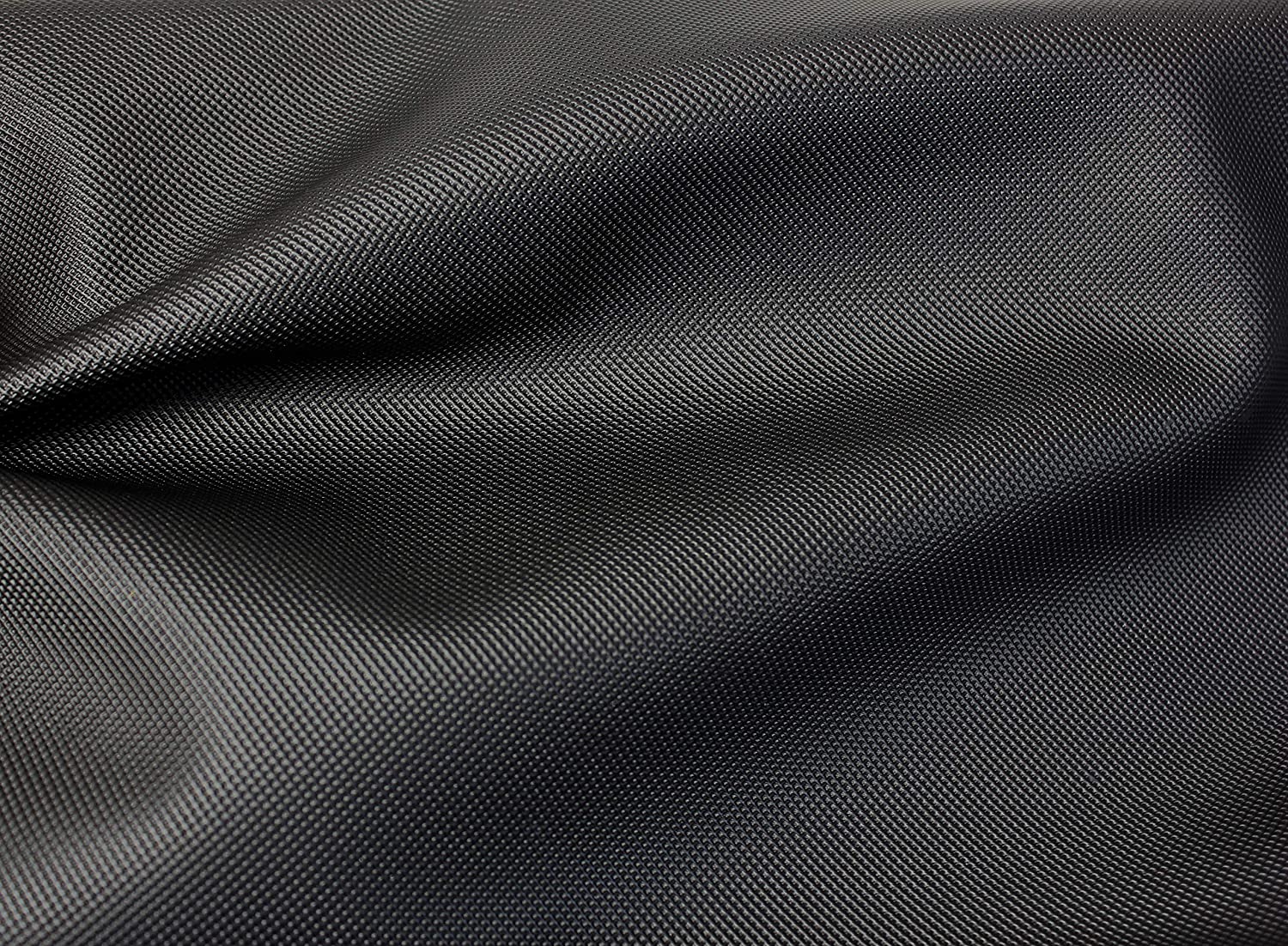 Bycast65 Black Mesh Pattern Faux Leather Marine Vinyl Fabric - The VViViD Vinyl Wrap Shop