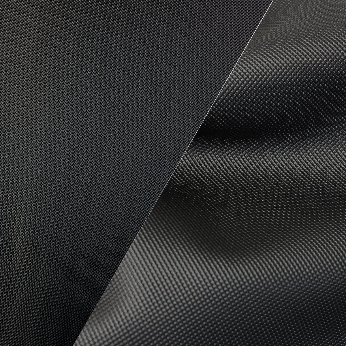 WARWICK BLACK Faux Leather Upholstery Vinyl Fabric