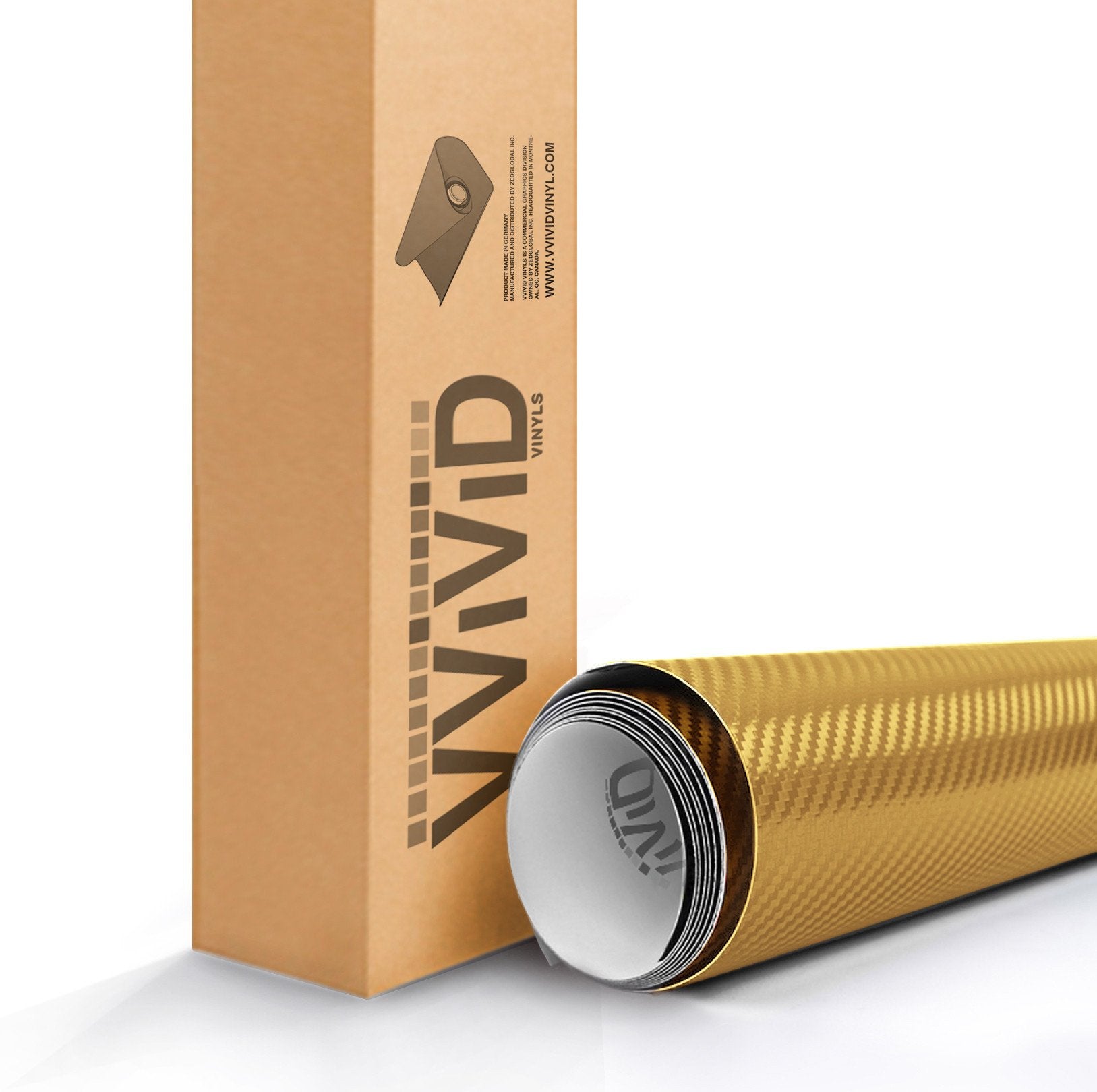 Desert Gold Dry Carbon - The VViViD Vinyl Wrap Shop