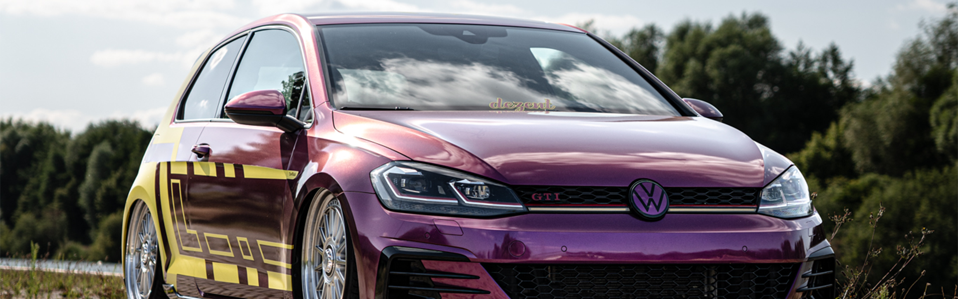 Joker Purple Golf MK7 GTI by @lucs_tcr