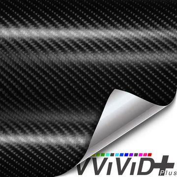 VViViD+ Black True R Carbon Fiber