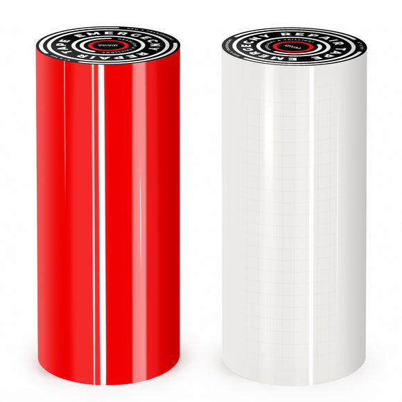 Headlight & Taillight Adhesive Repair Tape (Red & Transparent)