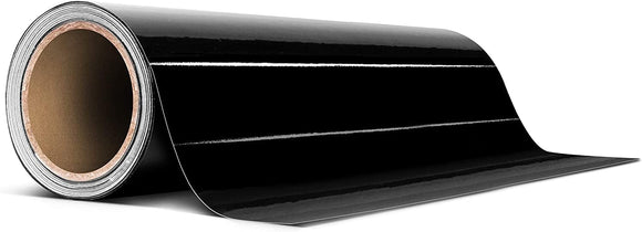 Gloss Black Tape for Chrome Deletes 12 Inch Thick
