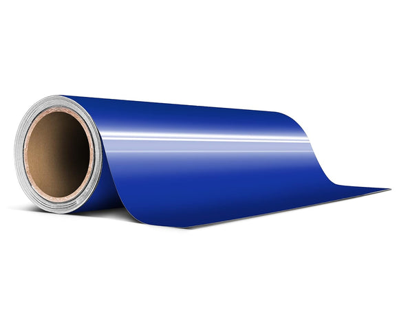 Gloss Navy Blue Tape Chrome Deletes 12 Inch Thick