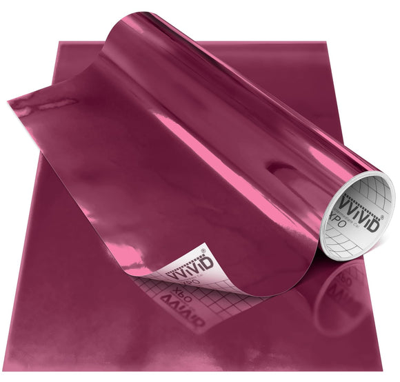 DECO65 Chrome Pink Permanent Craft Film
