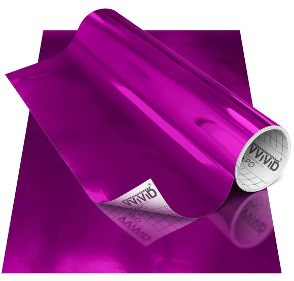 DECO65 Chrome Purple Permanent Craft Film
