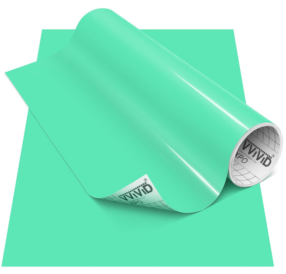DECO65 Gloss Mint Permanent Craft Film