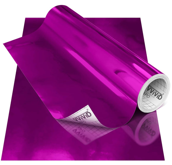 DECO65 Chrome Purple Permanent Craft Film