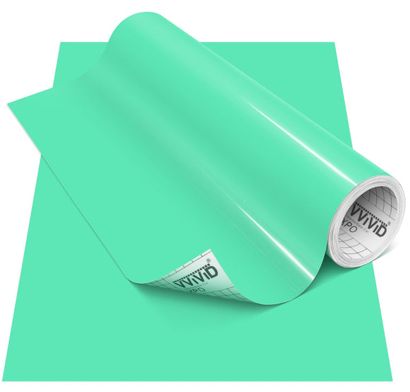 DECO65 Gloss Mint Permanent Craft Film