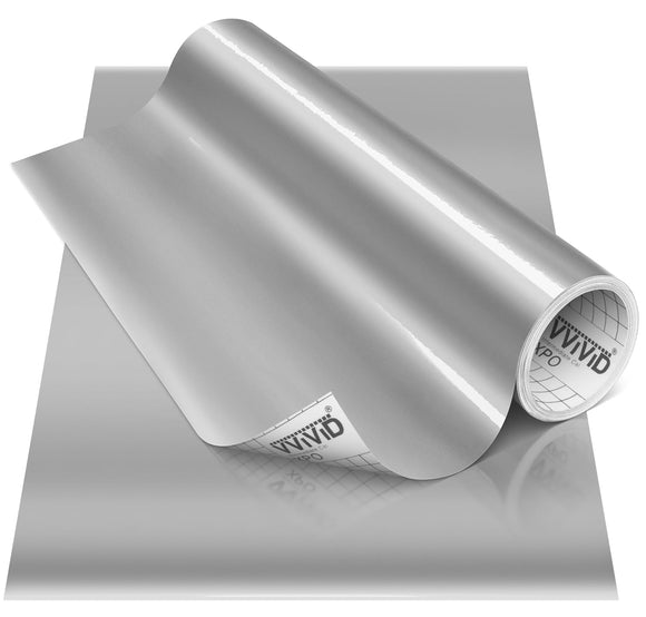 DECO65 Gloss Silver Metallic Permanent Craft Film