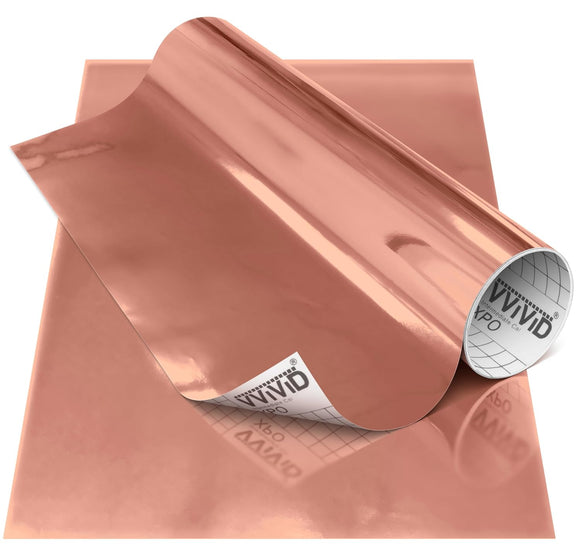 DECO65 Chrome Rose Gold Permanent Craft Film