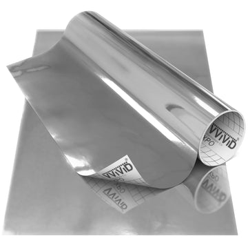 DECO65 Chrome Silver Permanent Craft Film