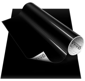 DECO65 Gloss Black Permanent Craft Film