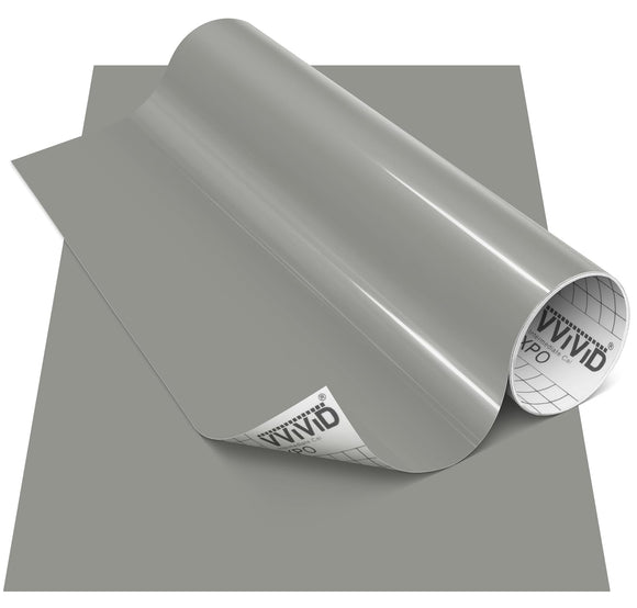 DECO65 Gloss Grey Permanent Craft Film