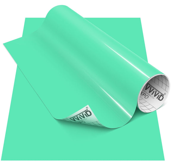 DECO65 Gloss Mint Permanent Craft Film