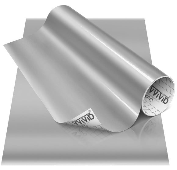 DECO65 Gloss Silver Metallic Permanent Craft Film
