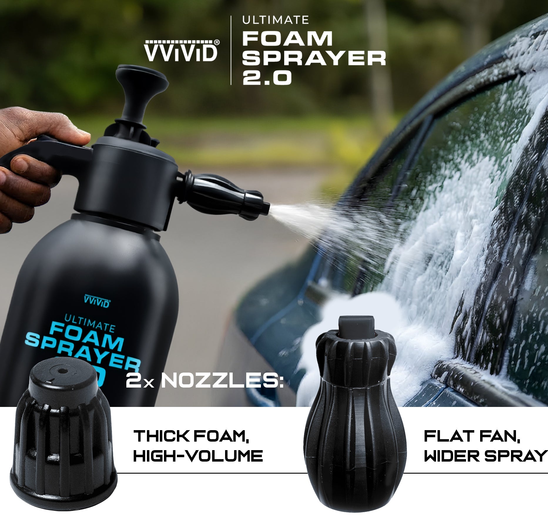 Ultimate Foam Sprayer 2.0 (67oz) (MCF) | The VViViD Shop
