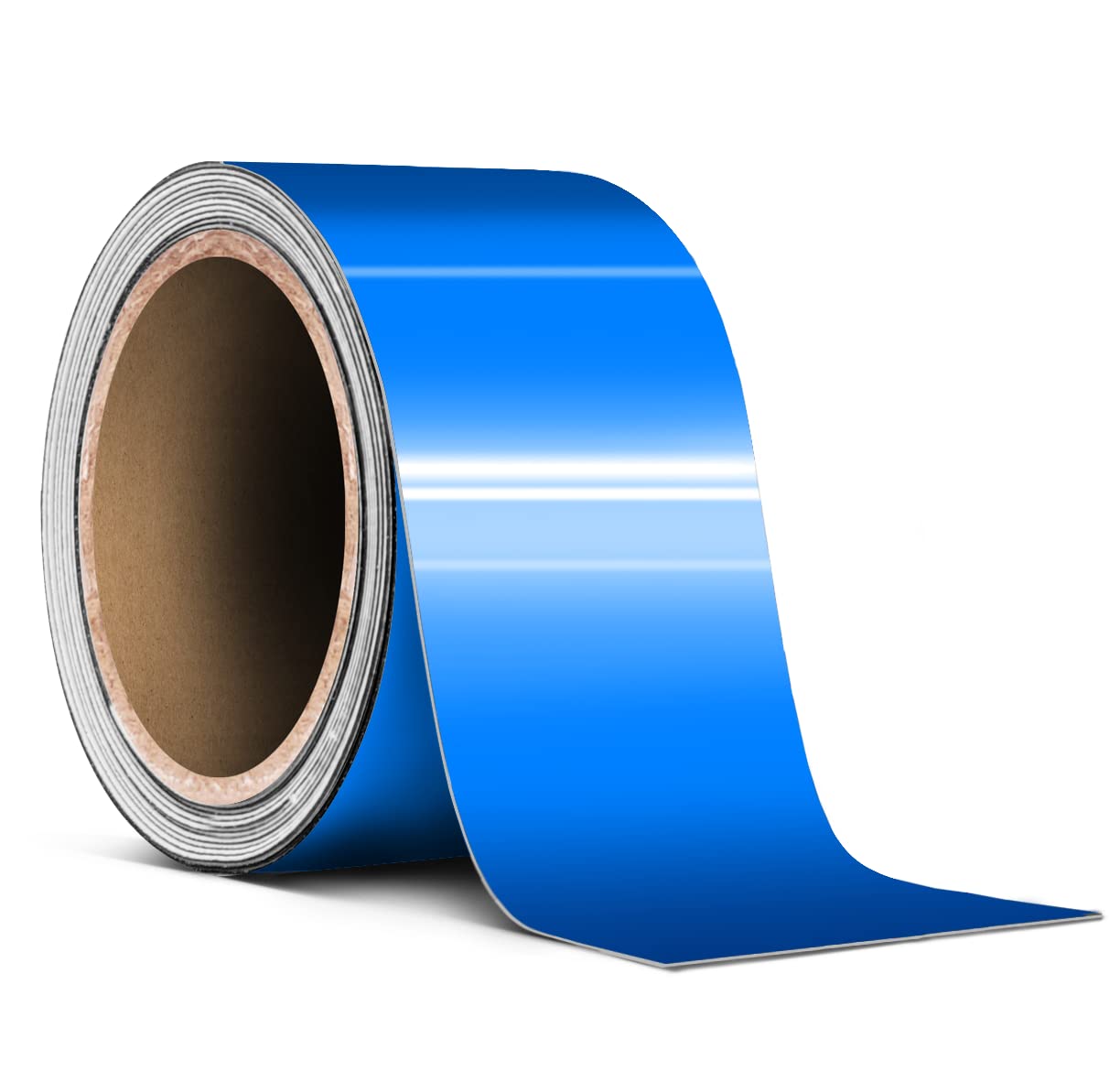 Gloss Smurf Blue Tape Chrome Deletes 2 Inch Thick