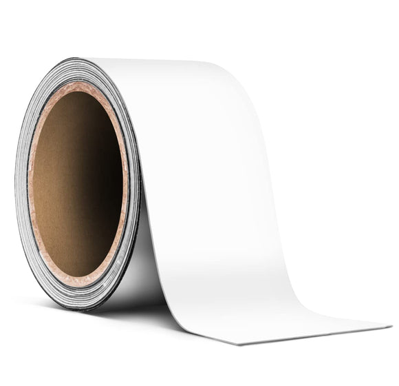 Matte White Tape Chrome Deletes 2 Inch Thick