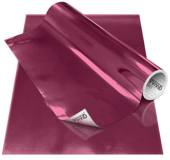 DECO65 Chrome Pink Permanent Craft Film