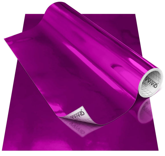 DECO65 Chrome Purple Permanent Craft Film