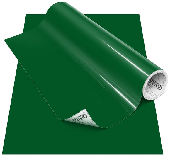 DECO65 Gloss Dark Green Permanent Craft Film