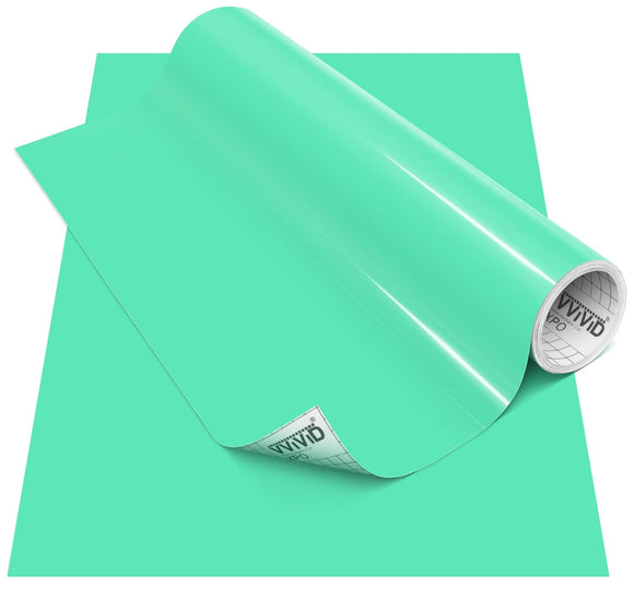 DECO65 Gloss Mint Permanent Craft Film