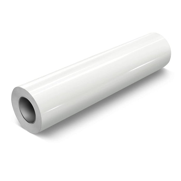 VViViD White Gloss 12 Inch x 84 Inch (7ft) DECO65 Permanent Adhesive Craft Vinyl for Cricut, Silhouette & Cameo