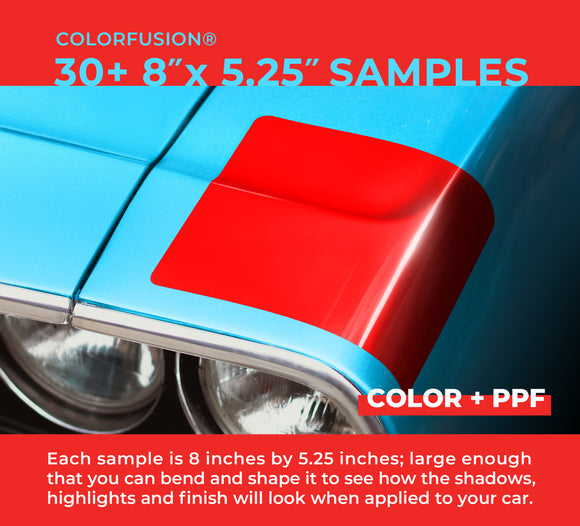 2025 ColorFusion® PPF Sample Color Book (MCF)
