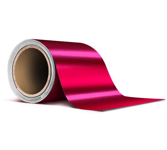 Satin Chrome Pink Tape Chrome Deletes 3 Inch Thick