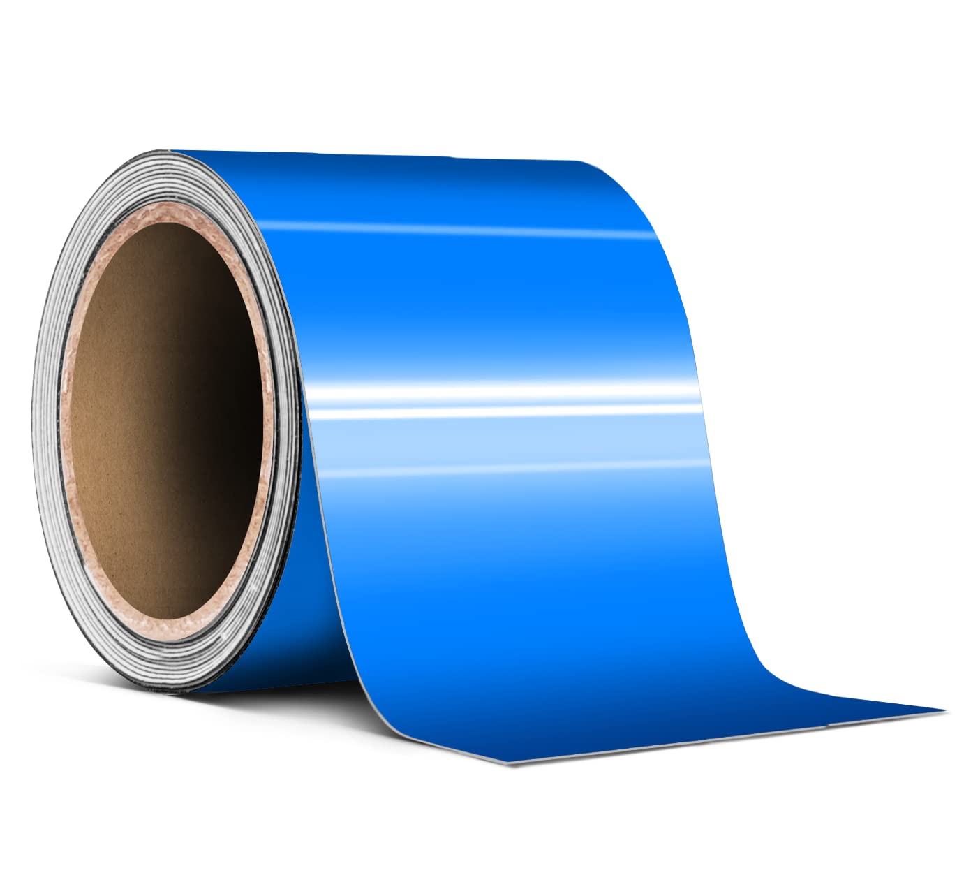 Gloss Smurf Blue Tape Chrome Deletes 3 Inch Thick