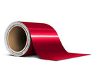 Metallic Red Tape Chrome Deletes 3 Inch Thick