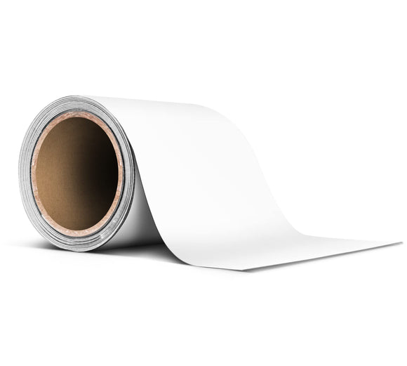 Matte White Tape Chrome Deletes 3 Inch Thick