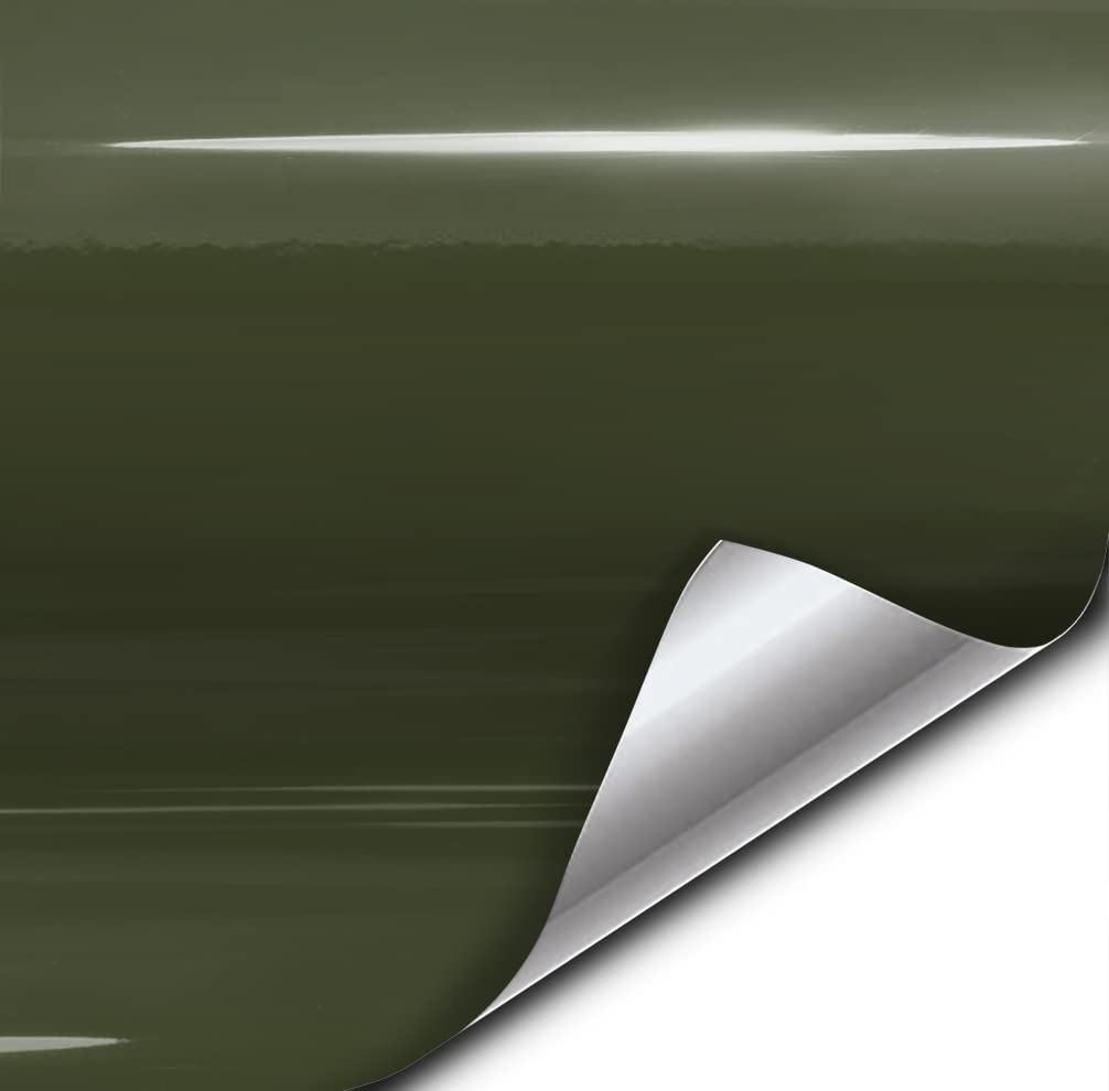 VViViD Gloss Military Green (6ft x 5ft) - W.D