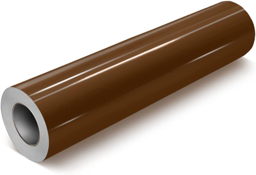 DECO65 Gloss Brown Permanent Craft Film