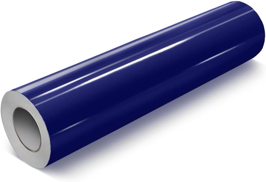 DECO65 Gloss Dark Blue Permanent Craft Film