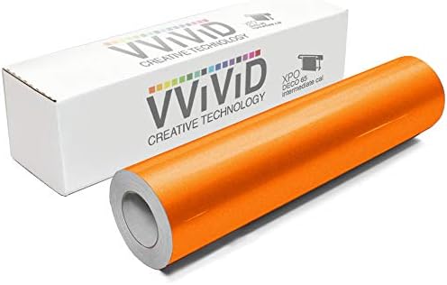 DECO65 Reflective Orange Permanent Craft Film