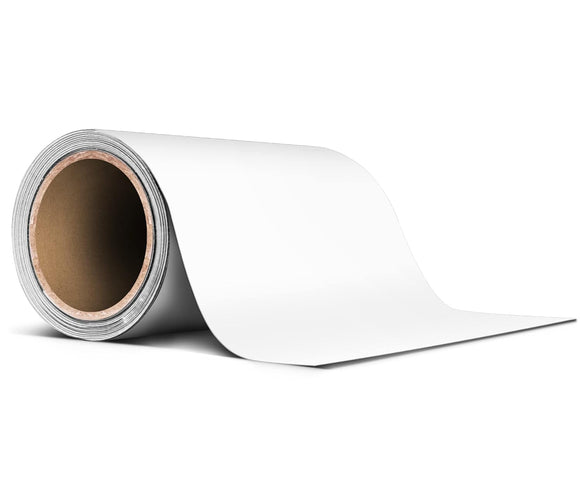 Matte White Tape Chrome Deletes 4 Inch Thick