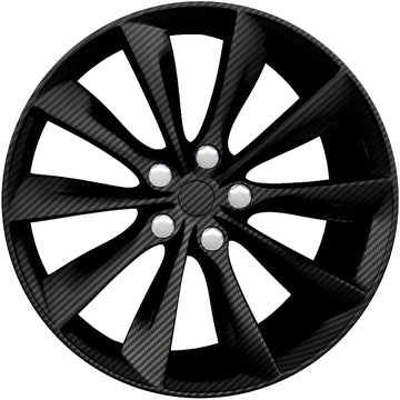VViViD Black Carbon Fiber Auto Rim Vinyl Wrap (4 Sheet Pack of 24" x 30") - 0