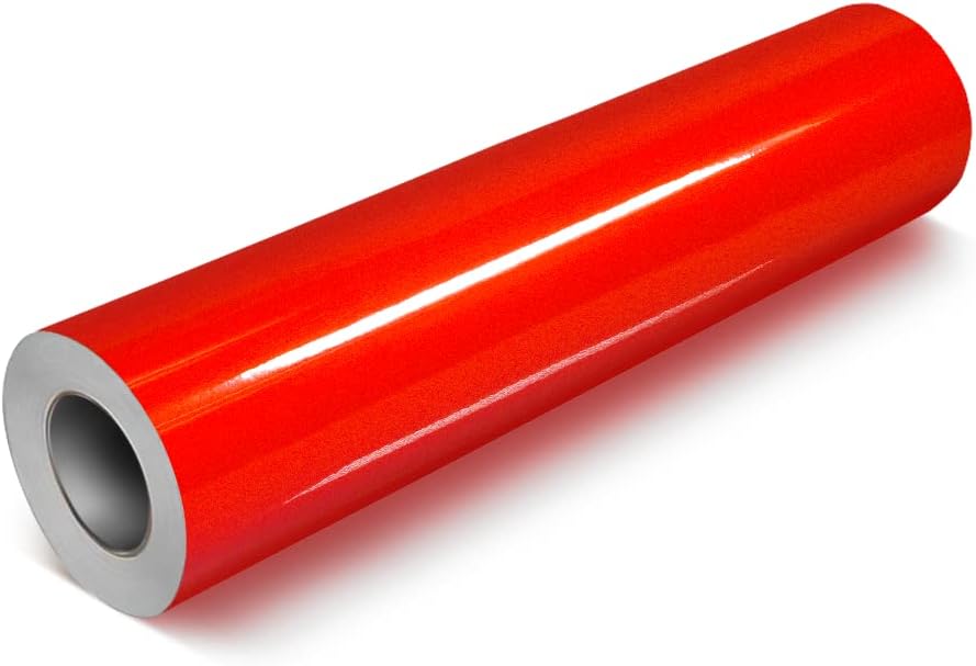 DECO65 Reflective Red Permanent Craft Film