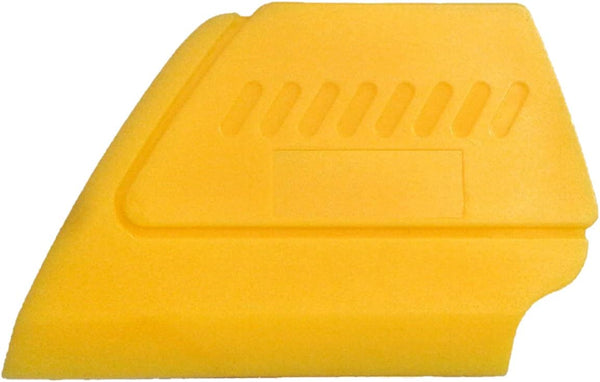 VViViD Yellow Fine-Edge Detailer Hand Tool for Vinyl Wraps & Decals Squeegee Applicator 2 Inch Contour Miniature Sealer (Single)