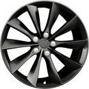 VViViD Matte Metallic Black Auto Rim Vinyl Wrap (4 Sheet Pack of 24" x 30")-2
