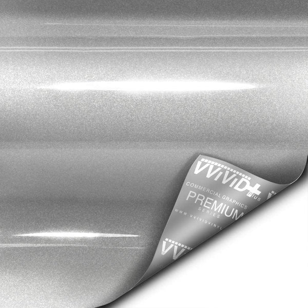 VViViD Ultra Gloss Silver Metallic - Tape Roll